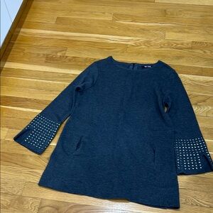 NICandZOE stylish dark grey top